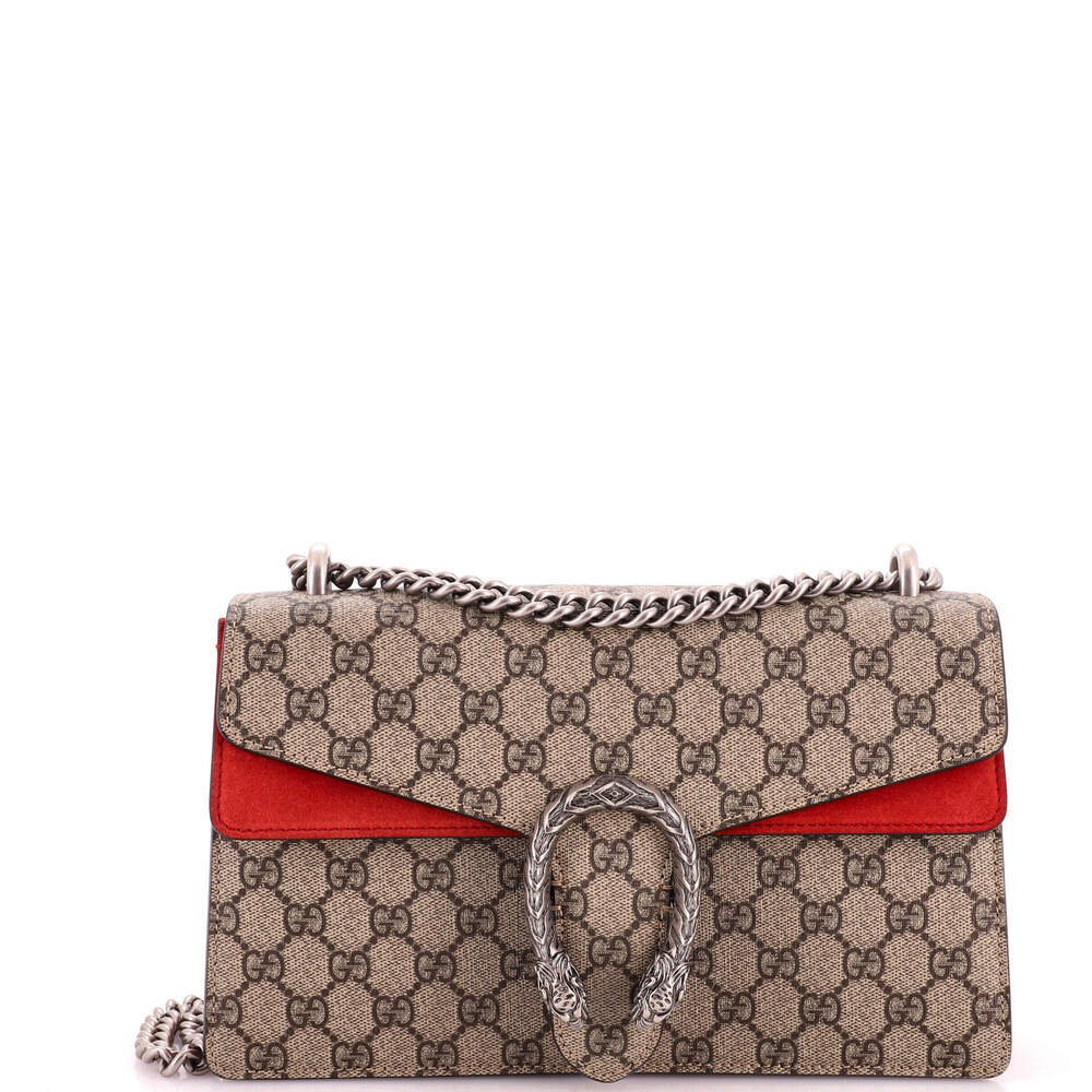 Gucci Small Dionysus Bag GG Coated Canvas